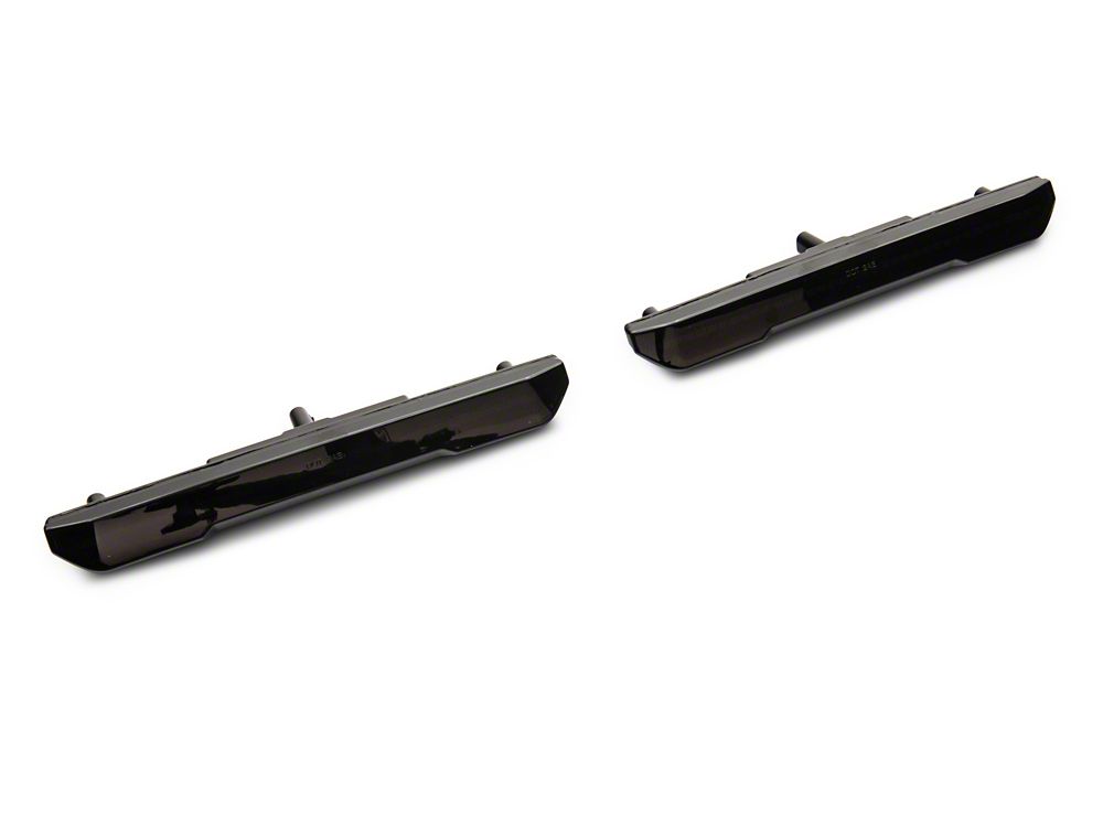 Raxiom Axial Series LED Fender Flare Marker Lights; Smoked Lens (21-25 Sierra 2500 HD)