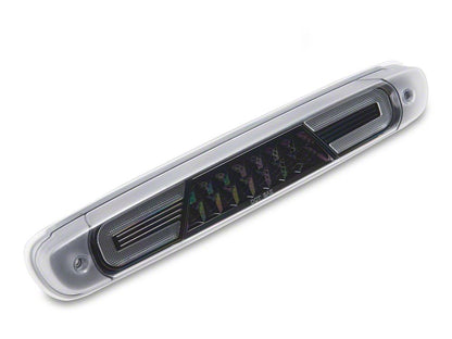 Raxiom V2 LED Third Brake Light; Black Housing; Clear Lens (07-14 Sierra 3500 HD)