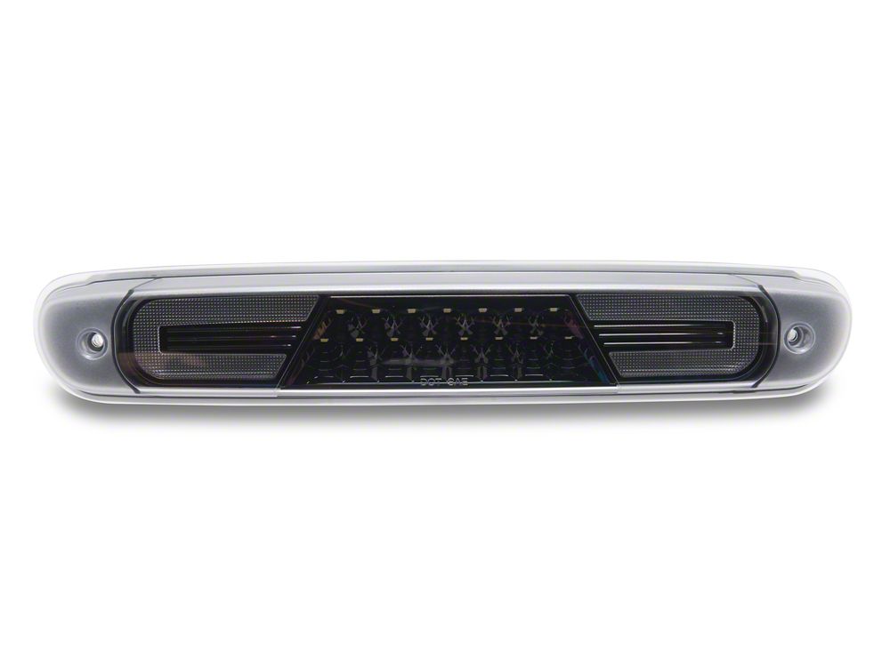 Raxiom V2 LED Third Brake Light; Black Housing; Clear Lens (07-14 Sierra 3500 HD)