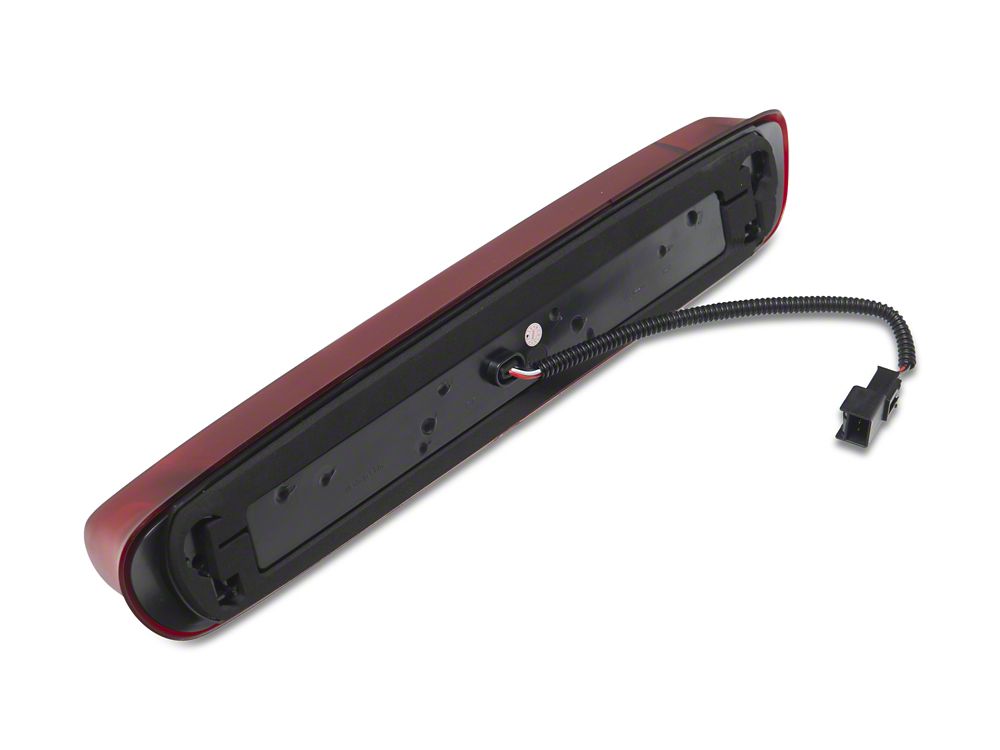 Raxiom V2 LED Third Brake Light; Chrome Housing; Red Lens (07-14 Silverado 3500 HD)