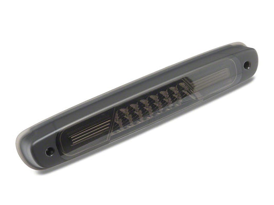 Raxiom V2 LED Third Brake Light; Chrome Housing; Smoked Lens (07-14 Silverado 3500 HD)
