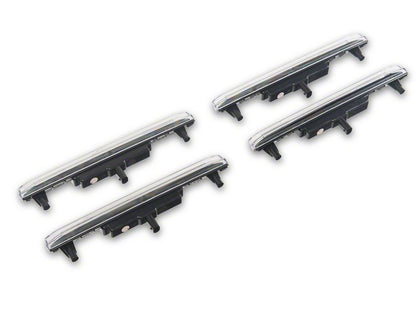 Raxiom V2 LED Side Markers; Clear Lens; White LED (20-26 Sierra 2500 HD)