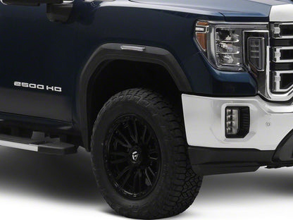 Raxiom V2 LED Side Markers; Clear Lens; Amber LED (20-26 Sierra 2500 HD)