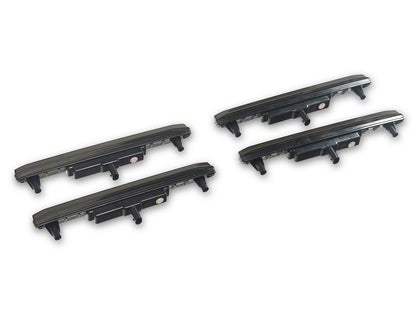 Raxiom V2 LED Side Markers; Smoked Lens; Amber LED (20-26 Sierra 2500 HD)