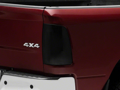 Raxiom Axial Series LED Tail Lights with Halo; Black Housing; Smoked Lens (10-18 RAM 2500 w/ Factory Halogen Tail Lights)