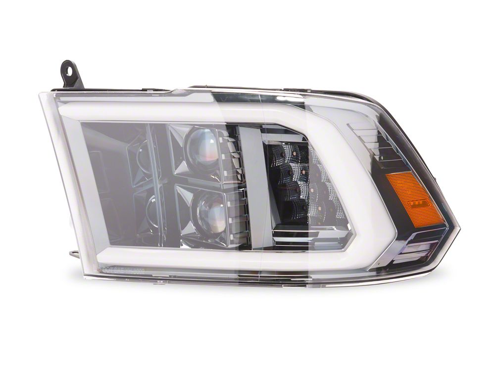 Raxiom LED Halo Surround Headlights; Black Housing; Clear Lens (10-18 RAM 2500)
