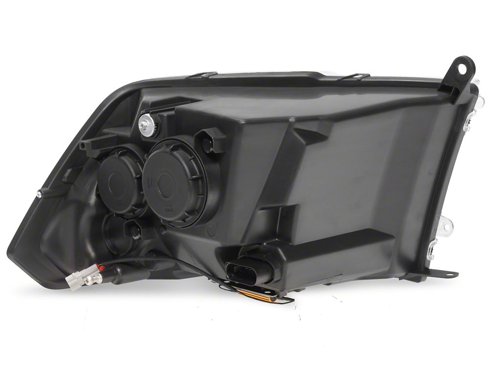 Raxiom LED Halo Surround Headlights; Black Housing; Clear Lens (10-18 RAM 2500)