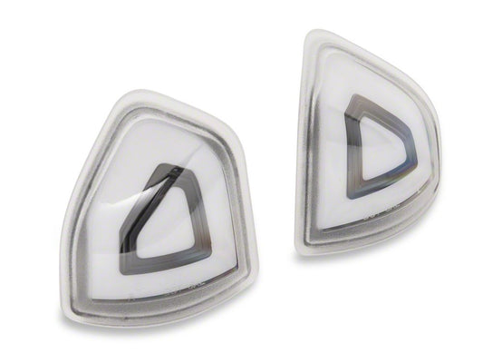 Raxiom Axial Series LED Mirror Turn Signal for OE 2-Pin Mirrors; Clear (10-18 RAM 2500)