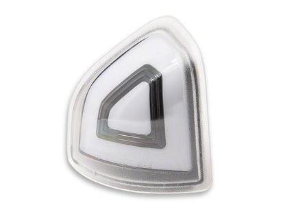 Raxiom Axial Series LED Mirror Turn Signal for OE 2-Pin Mirrors; Clear (10-18 RAM 2500)