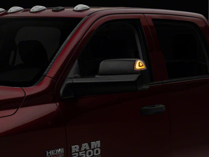 Raxiom Axial Series LED Mirror Turn Signal for OE 2-Pin Mirrors; Clear (10-18 RAM 2500)