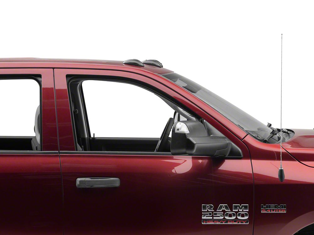 Raxiom Axial Series LED Cab Roof Clearance Lighting; White; Smoked Lens (03-18 RAM 2500 w/ Factory Clearance Lights)