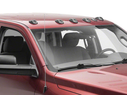 Raxiom Axial Series LED Cab Roof Clearance Lighting; White; Smoked Lens (03-18 RAM 2500 w/ Factory Clearance Lights)
