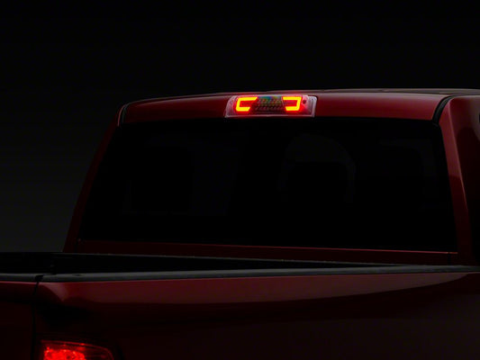 Raxiom V2 LED Third Brake Light; Black Housing; Clear Lens (10-18 RAM 2500)