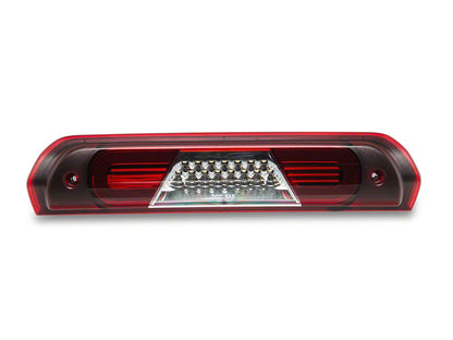 Raxiom V2 LED Third Brake Light; Chrome Housing; Red Lens (03-09 RAM 2500)