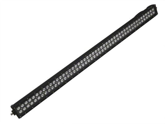 Raxiom 50-Inch Straight Dual Row LED Light Bar; Flood/Spot Combo Beam (07-18 Jeep Wrangler JK)