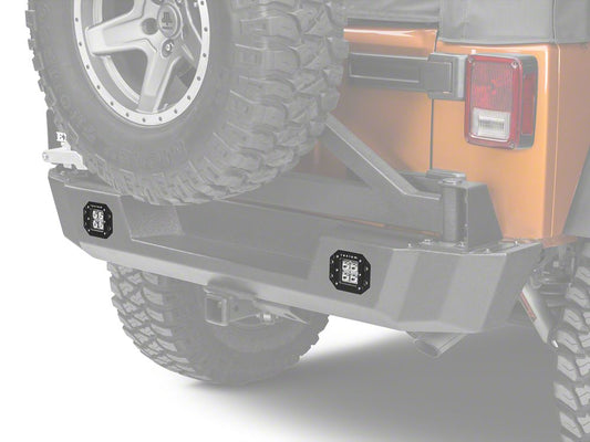 Raxiom 3-Inch Flush Mount 4-LED Off Road Light; Flood Beam (Universal; Some Adaptation May Be Required)