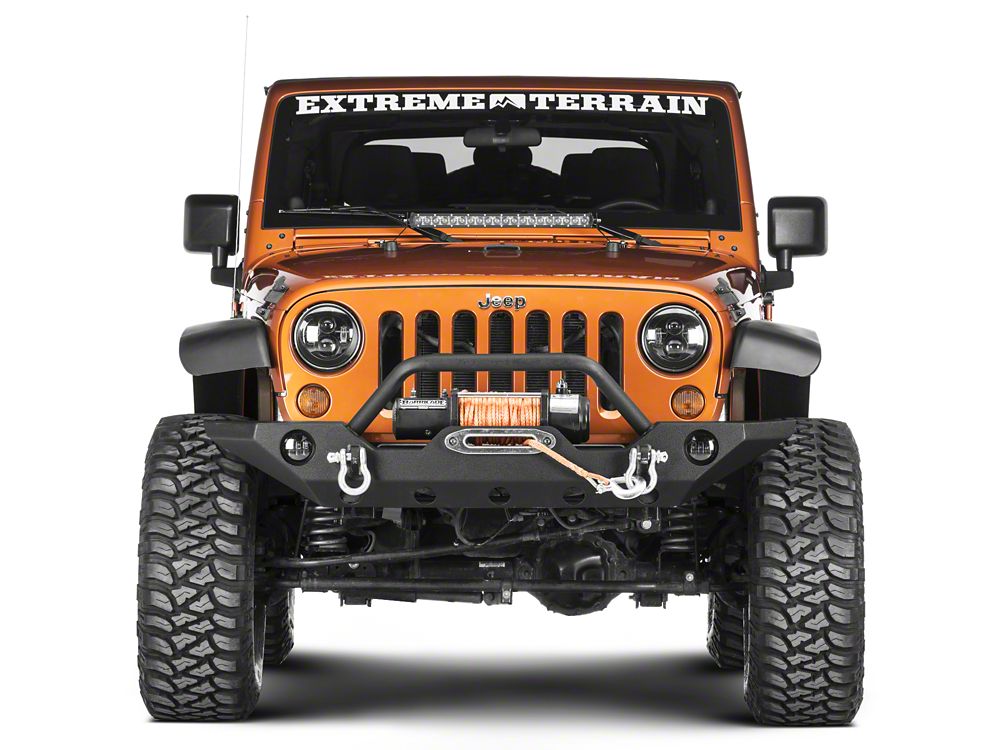 Raxiom 24-Inch Light Bar Hood Mounting Brackets (07-18 Jeep Wrangler JK)