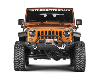 Raxiom 24-Inch Light Bar Hood Mounting Brackets (07-18 Jeep Wrangler JK)
