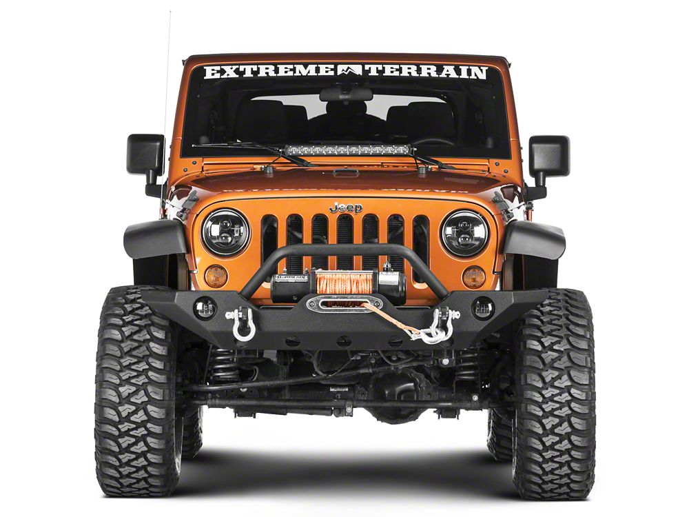 Raxiom 20-Inch Light Bar Hood Mounting Brackets (07-18 Jeep Wrangler JK)