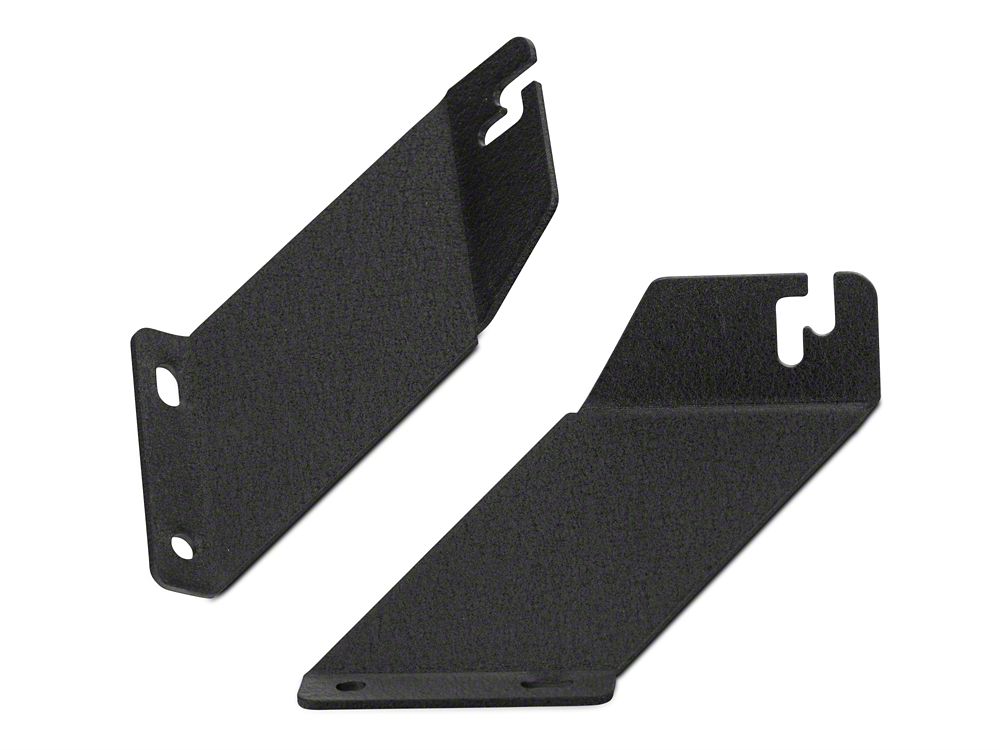 Raxiom 20-Inch Light Bar Hood Mounting Brackets (07-18 Jeep Wrangler JK)