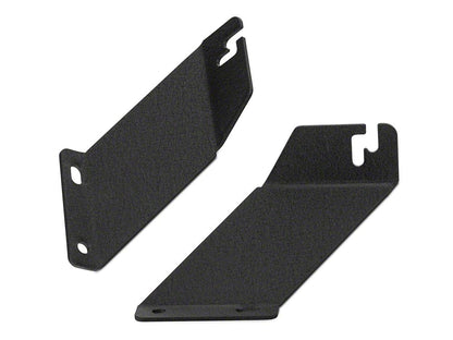 Raxiom 20-Inch Light Bar Hood Mounting Brackets (07-18 Jeep Wrangler JK)