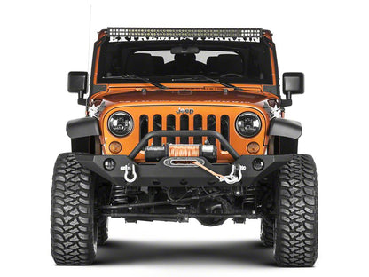 Raxiom 50-Inch LED Light Bar Windshield Mount (07-18 Jeep Wrangler JK)