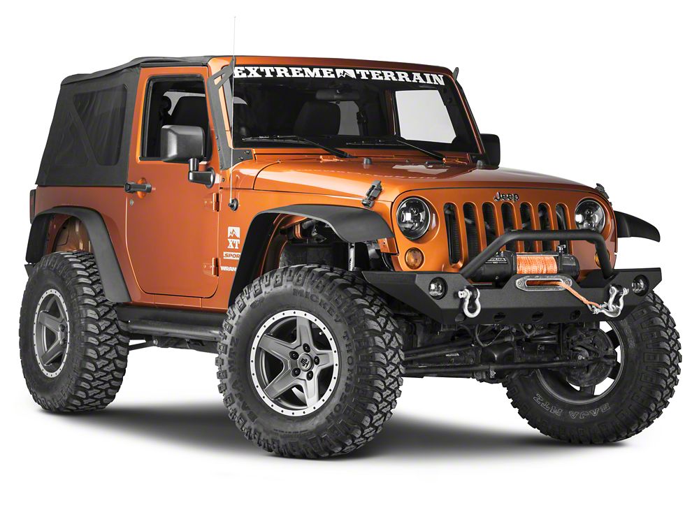 Raxiom 50-Inch LED Light Bar Windshield Mount (07-18 Jeep Wrangler JK)