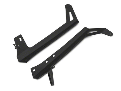 Raxiom 50-Inch LED Light Bar Windshield Mount with Auxiliary Bracket (07-18 Jeep Wrangler JK)