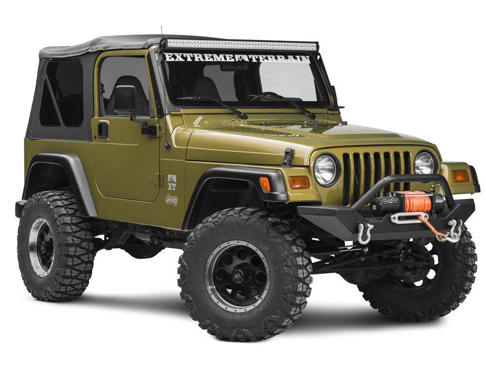 Raxiom 50-Inch LED Light Bar Windshield Mount (97-06 Jeep Wrangler TJ)