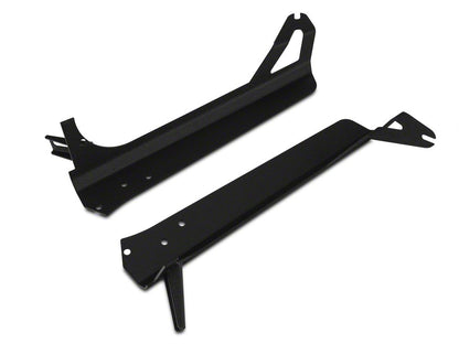 Raxiom 50-Inch LED Light Bar Windshield Mount with Auxilliary Bracket (97-06 Jeep Wrangler TJ)