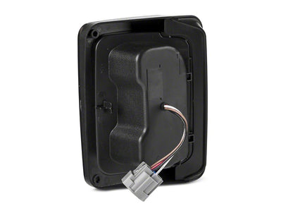 Raxiom LED Tail Lights; Black Housing; Smoked Lens (07-18 Jeep Wrangler JK)