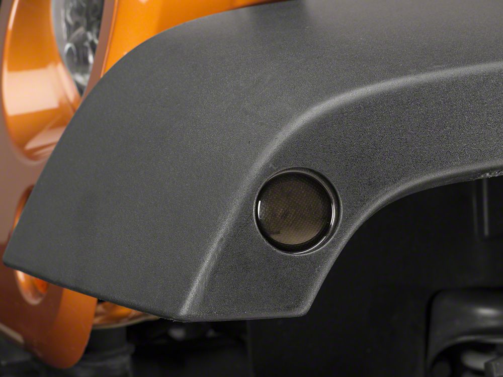Raxiom LED Side Marker Lights; Smoked (07-18 Jeep Wrangler JK)
