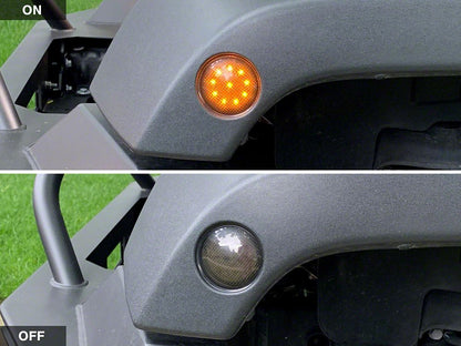 Raxiom LED Side Marker Lights; Smoked (07-18 Jeep Wrangler JK)