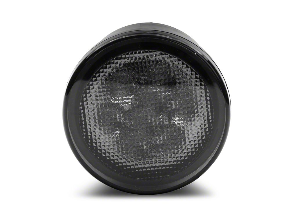 Raxiom Axial Series LED Amber Turn Signals; Smoked (07-18 Jeep Wrangler JK)