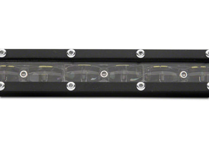 Raxiom 8-Inch Super Slim Single Row LED Light Bar; Spot/Spread Combo Beam (Universal; Some Adaptation May Be Required)