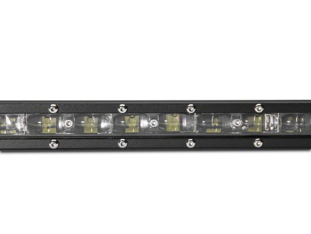 Raxiom 20-Inch Super Slim Single Row LED Light Bar; Spot/Spread Combo (Universal; Some Adaptation May Be Required)