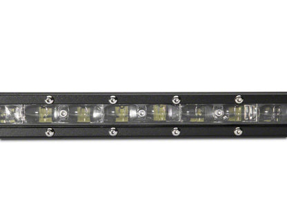 Raxiom 20-Inch Super Slim Single Row LED Light Bar; Spot/Spread Combo (Universal; Some Adaptation May Be Required)