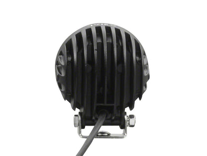 Raxiom Axial Series 3-Inch 4-LED Yellow Beam Round Light; Flood Beam (Universal; Some Adaptation May Be Required)