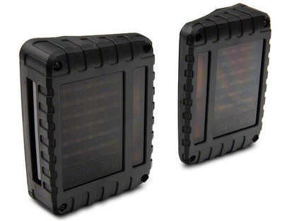 Raxiom LED Tail Lights; Black Housing; Smoked Lens (07-18 Jeep Wrangler JK)