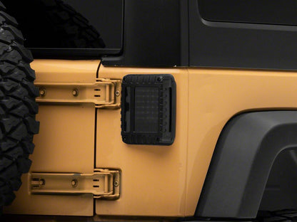 Raxiom LED Tail Lights; Black Housing; Smoked Lens (07-18 Jeep Wrangler JK)