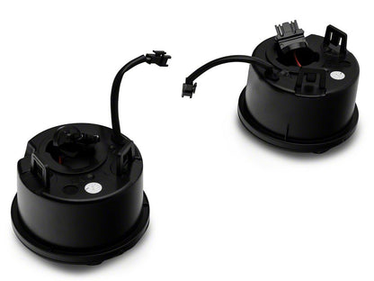 Raxiom Axial Series LED Front Turn Signals; Smoked (07-18 Jeep Wrangler JK)