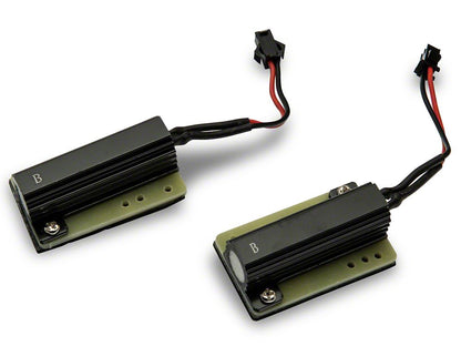 Raxiom Axial Series LED Front Turn Signals; Smoked (07-18 Jeep Wrangler JK)