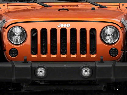 Raxiom Axial Series LED Front Turn Signals; Smoked (07-18 Jeep Wrangler JK)