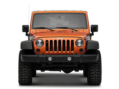 Raxiom Axial Series LED Front Turn Signals; Smoked (07-18 Jeep Wrangler JK)