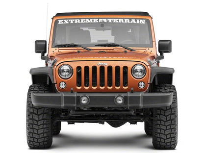 Raxiom Axial Series LED Front Turn Signals; Clear (07-18 Jeep Wrangler JK)