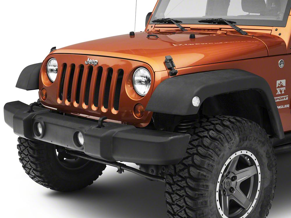 Raxiom Axial Series LED Side Marker Lights; Clear (07-18 Jeep Wrangler JK)