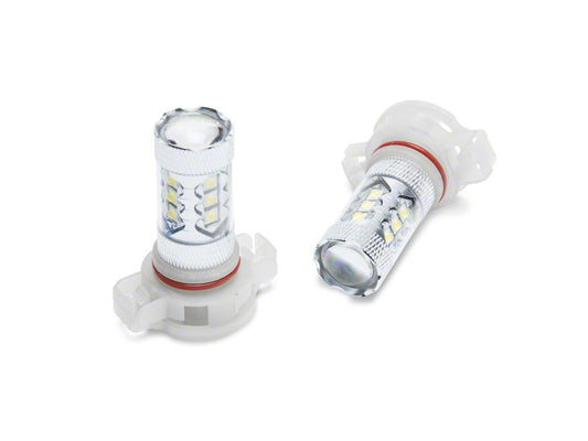 Raxiom Axial Series Stage 2 LED Fog Light Bulbs; H16 (18-25 Jeep Wrangler JL)