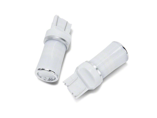 Raxiom Axial Series Stage 1 LED Backup Light Bulbs; 7443 (18-25 Jeep Wrangler JL)