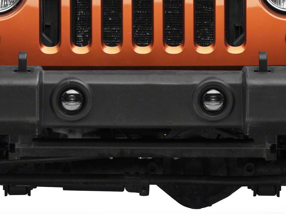Raxiom Axial Series LED DRL Fog Lights (10-25 Jeep Wrangler JK & JL)