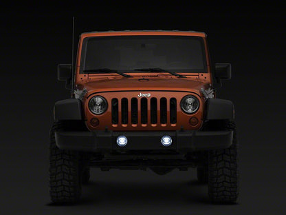 Raxiom Axial Series LED DRL Fog Lights (10-25 Jeep Wrangler JK & JL)
